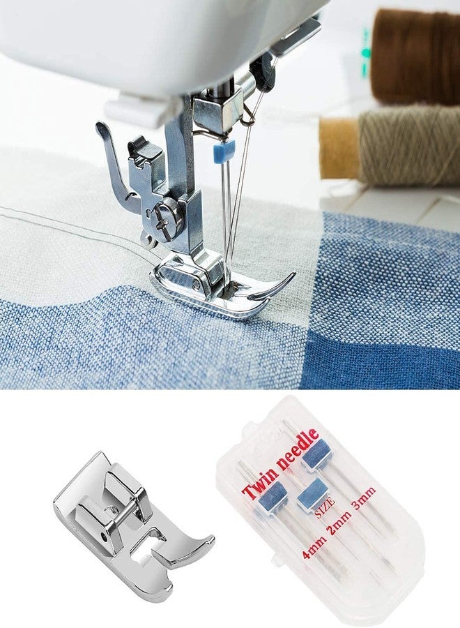 بينديا مجموعة دبابيس إبرة مزدوجة التأرجح من بينديا، 3 قطع، مقاسات 2/90، 3/90، 4/90، لأعمال الحرف اليدوية وتزيين الملابس - Image 5